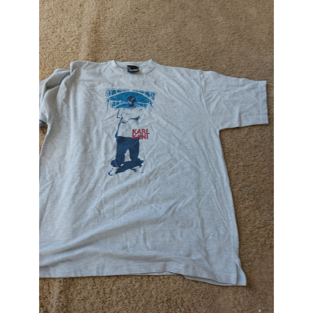 Mens Karl Kani Hip Hop Vintage Tshirt,1990s, New Without Tags(B11)